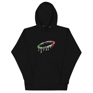 Mexican Flag Melted Halo Hoodie
