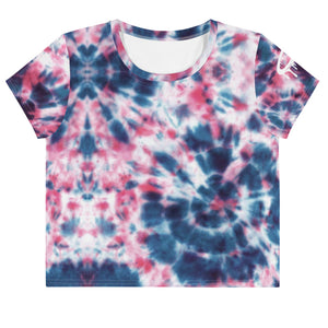 Women's Tie Dye Crop Tee