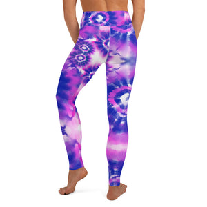 Women's Premium Tie Dye Yoga Leggings