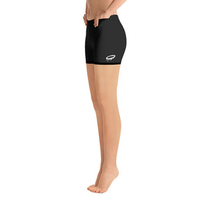 Black/White Melted Halo Training Shorts