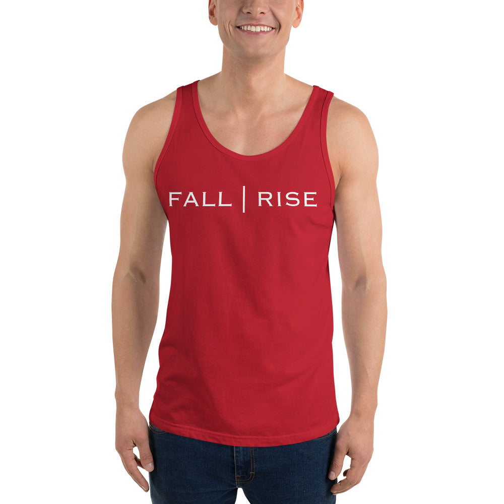 White "Fall | Rise" Tank Top (More Colors Available)