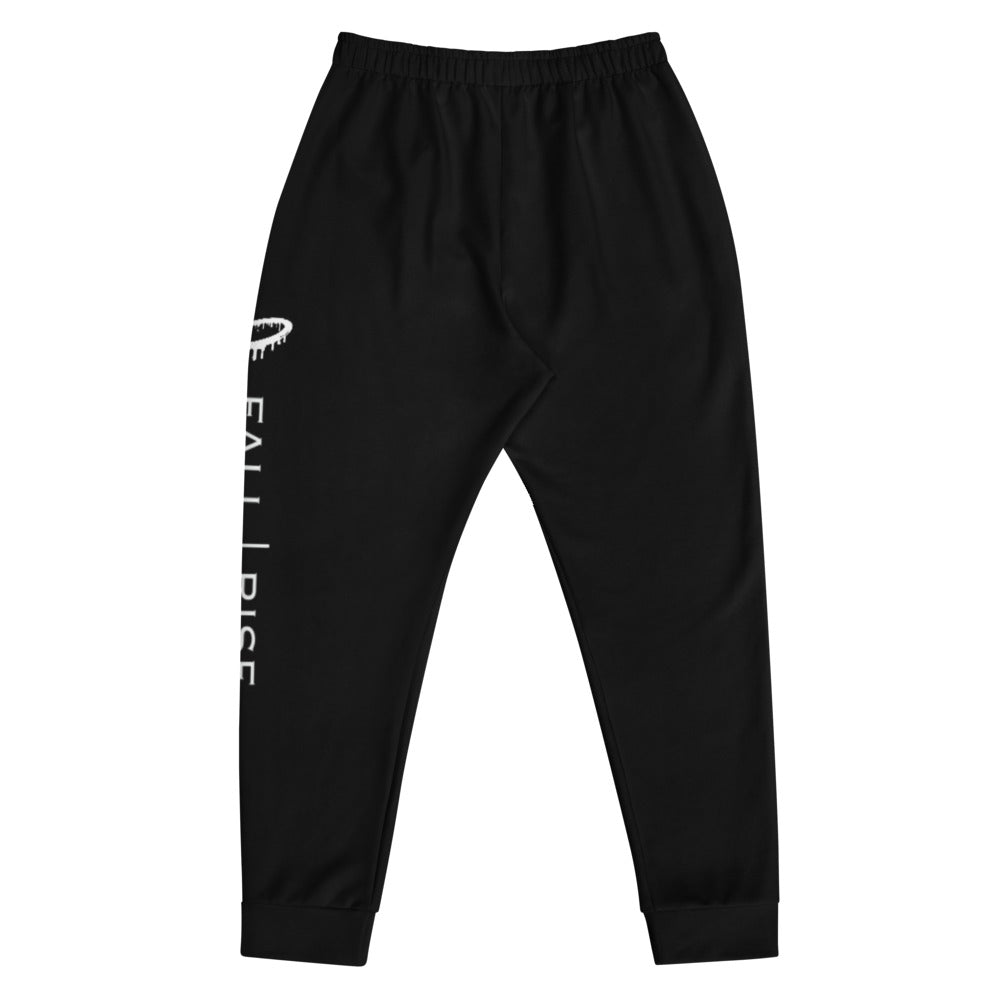 Black/White Logo Men's Joggers