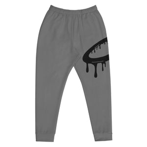 Grey/Black Logo Men's Joggers