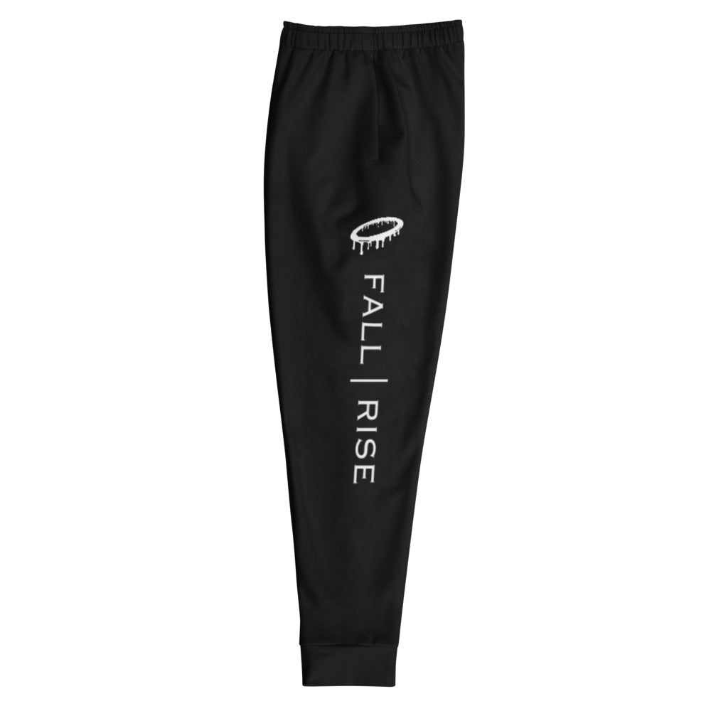 Black/White Logo Men's Joggers