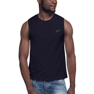 Grey Melted Halo Muscle Shirt(More Colors Available)