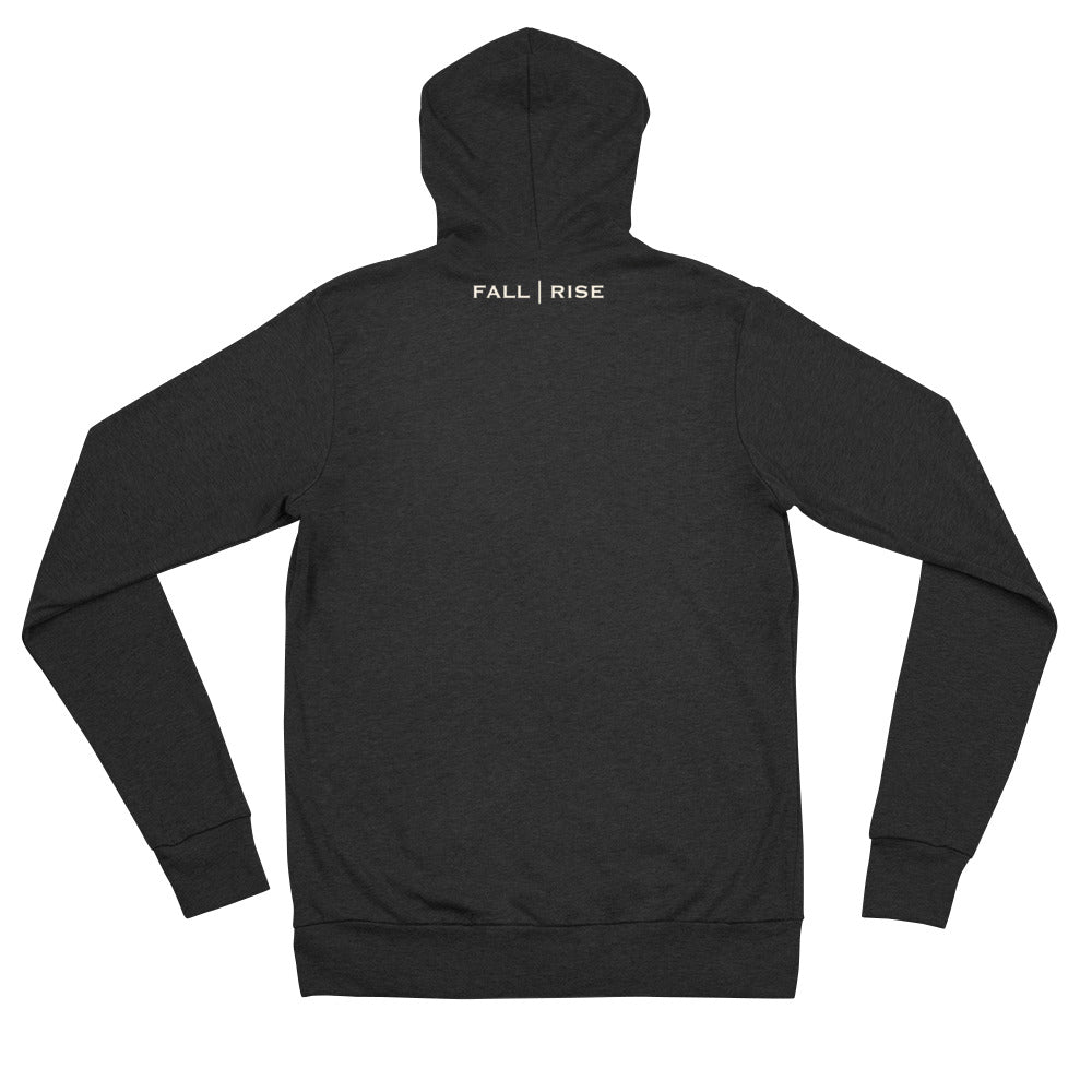 Melted Halo Fitted Zip Hoodie