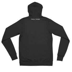 Melted Halo Fitted Zip Hoodie