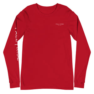 "We all FALL, the strong RISE" Long Sleeve Tee (More Colors Available)