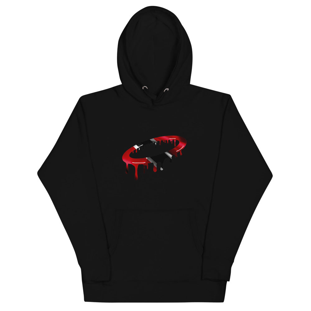 Trinidadian Flag Melted Halo Hoodie (More Colors Available)