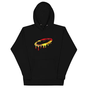 Spanish Flag Melted Halo Hoodie (More Colors Available)