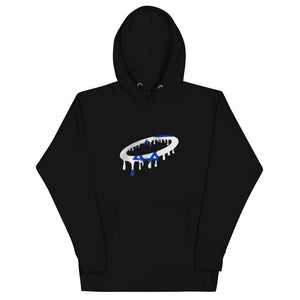 Israeli Flag Melted Halo Hoodie (More Colors Available)
