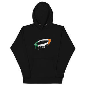 Irish Flag Melted Halo Hoodie (More Colors Available)