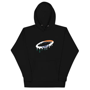 Indian Flag Melted Halo Hoodie (More Colors Available)