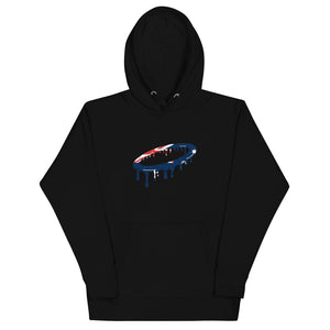 Australian Flag Melted Halo Hoodie (More Colors Available)