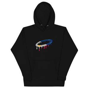 Philippines Flag Melted Halo Hoodie (More Colors Available)
