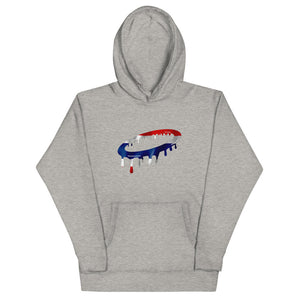 Thai Flag Melted Halo Hoodie (More Colors Available)