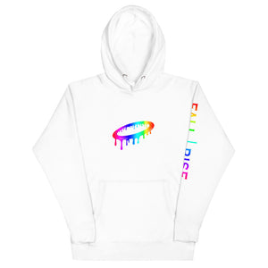 Melted Halo + Arm Logo Rainbow Collection Hoodie