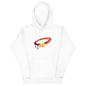Vietnamese Flag Melted Halo Hoodie (More Colors Available)