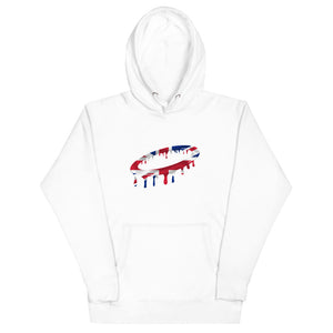 United Kingdom Flag Melted Halo Hoodie (More Colors Available)