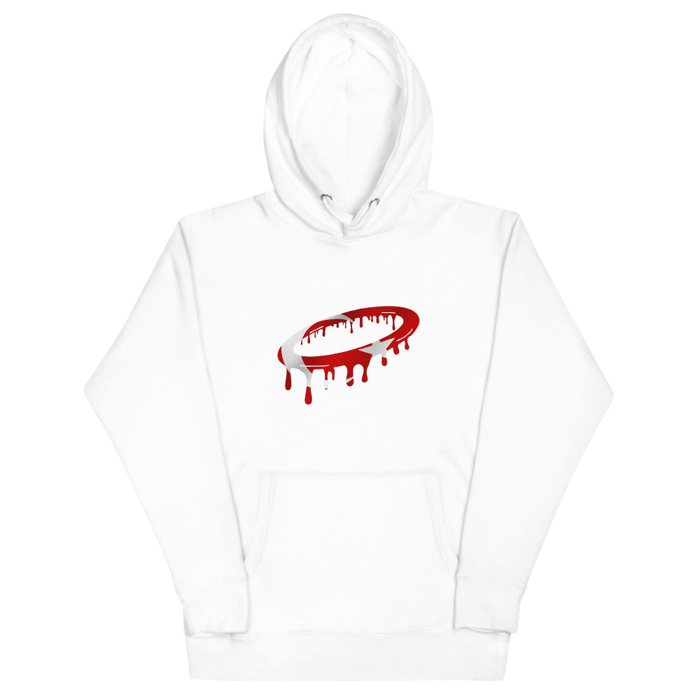 Turkish Flag Melted Halo Hoodie (More Colors Available)