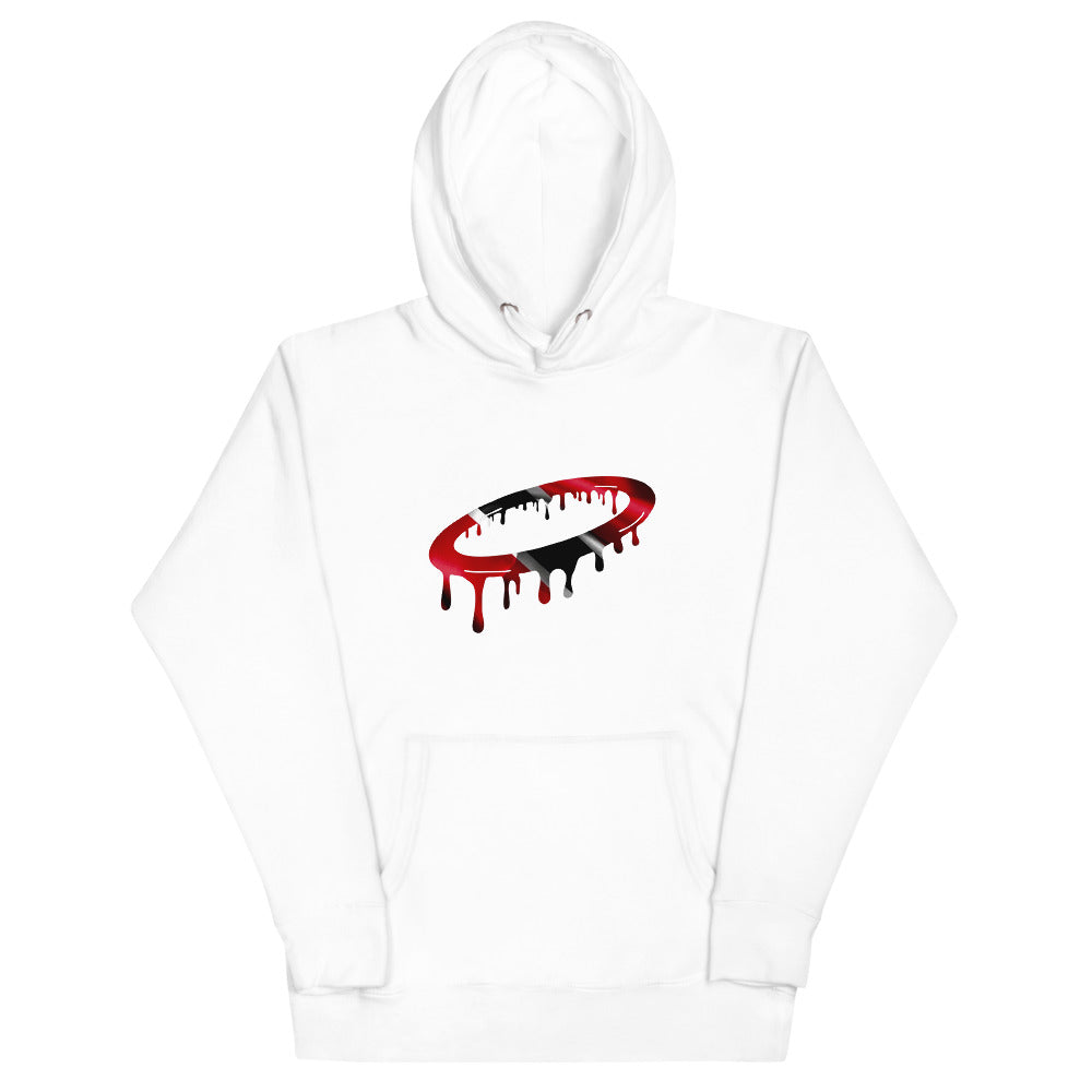 Trinidadian Flag Melted Halo Hoodie (More Colors Available)