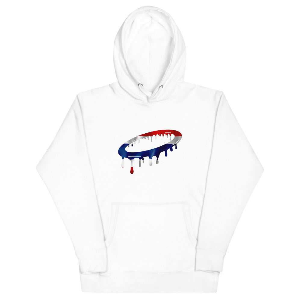 Thai Flag Melted Halo Hoodie (More Colors Available)