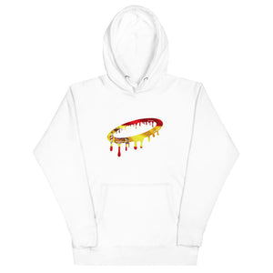 Spanish Flag Melted Halo Hoodie (More Colors Available)