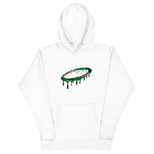 Saudi Arabian Flag Melted Halo Hoodie (More Colors Available)