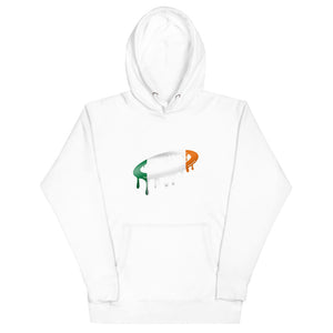 Irish Flag Melted Halo Hoodie (More Colors Available)