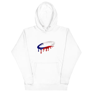 Czech Flag Melted Halo Hoodie (More Colors Available)