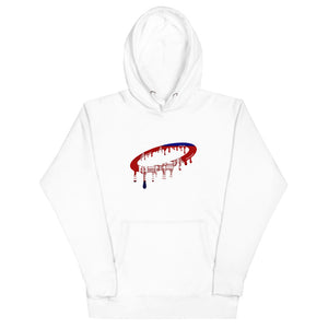 Cambodian Flag Melted Halo Hoodie (More Colors Available)