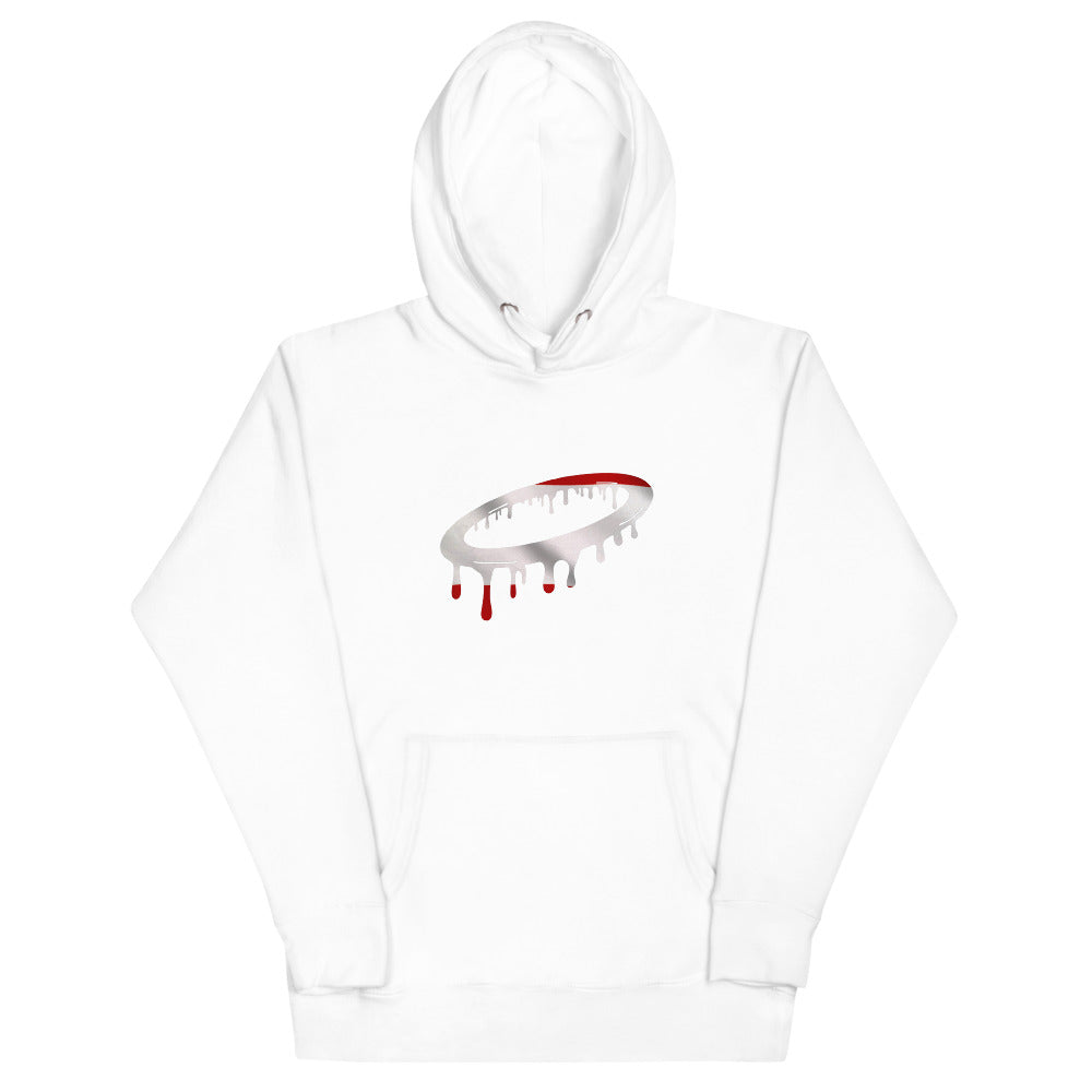 Austrian Flag Melted Halo Hoodie (More Colors Available)