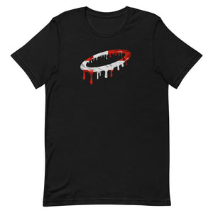 Swiss Flag Melted Halo Crew Neck T-Shirt (More Colors Available)