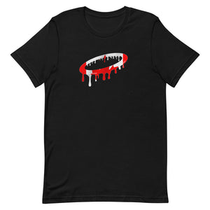 Canadian Flag Melted Halo Crew Neck T-Shirt (More Colors Available)