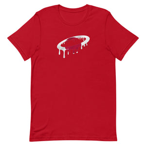 Japanese Flag Melted Halo Crew Neck T-Shirt (More Colors Available)