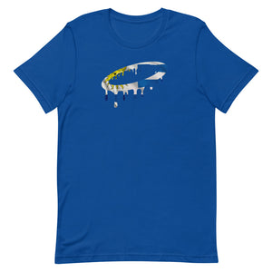 Uruguayan Flag Melted Halo Crew Neck T-Shirt (More Colors Available)