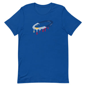 Philippines Flag Melted Halo Crew Neck T-Shirt (More Colors Available)