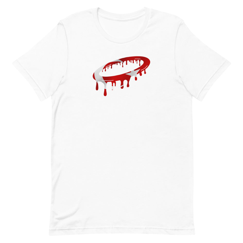 Turkish Flag Melted Halo Crew Neck T-Shirt (More Colors Available)