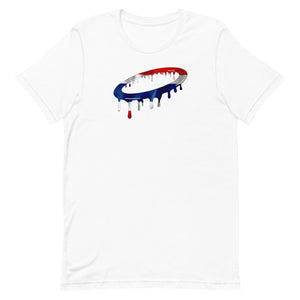 Thai Flag Melted Halo Crew Neck T-Shirt (More Colors Available)