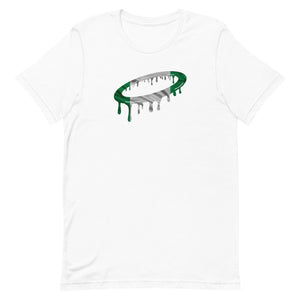Nigerian Flag Melted Halo Crew Neck T-Shirt (More Colors Available)