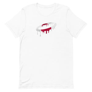 Japanese Flag Melted Halo Crew Neck T-Shirt (More Colors Available)