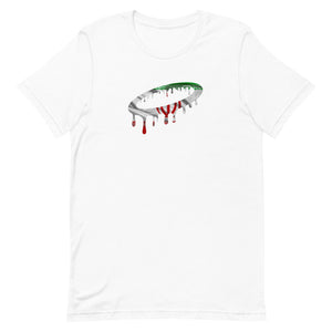 Iranian Flag Melted Halo T-Shirt (More Colors Available)