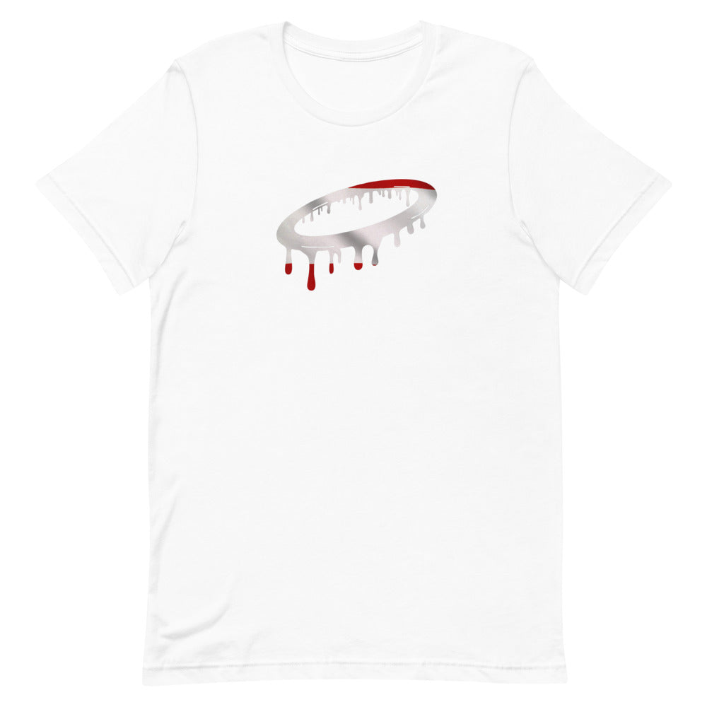 Austrian Flag Melted Halo Crew Neck T-Shirt (More Colors Available)