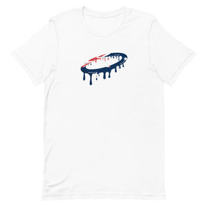 Australian Flag Melted Halo Crew Neck T-Shirt (More Colors Available)