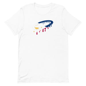 Philippines Flag Melted Halo Crew Neck T-Shirt (More Colors Available)