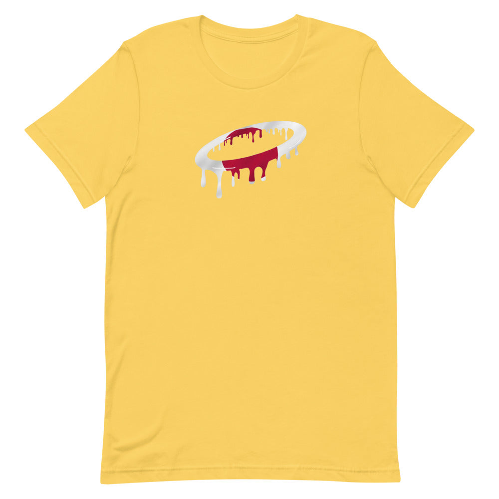 Japanese Flag Melted Halo Crew Neck T-Shirt (More Colors Available)