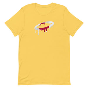 Japanese Flag Melted Halo Crew Neck T-Shirt (More Colors Available)