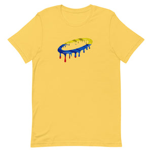 Columbian Flag Melted Halo Crew Neck T-Shirt (More Colors Available)