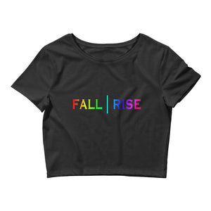 FALL | RISE Rainbow Collection Crop Tee (More Colors Available)