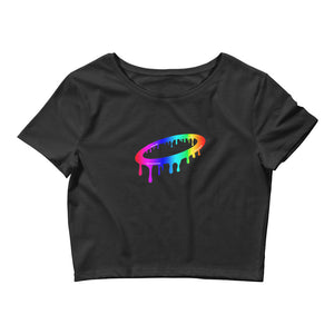 Melted Halo Rainbow Collection Crop Tee (More Colors Available)